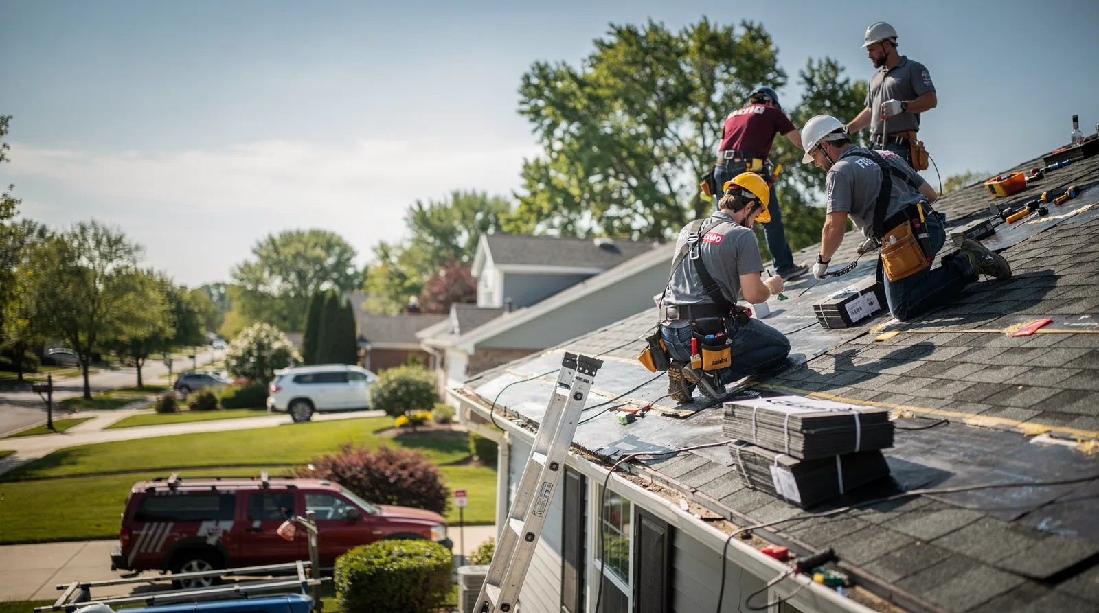 Roof Repair in Hull, IL around you